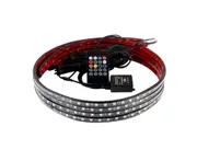 S10 1 to 4 90*60cm Car Chassis Light Colorful Wireless Remote Control Music Rhythm Light Voice Control Atmosphere Light Car Bottom Light