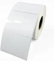 WEZCHUGHAOL 1000pc Blank Labels, 2.4" *1.6", Name Tag Stickers, Removable Freezer Labels Water Oil Resistant, Adhesive Tags with Perforated Line for School Office Home (White)