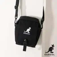 在飛比找蝦皮商城優惠-KANGOL-小麻吉大容量多層尼龍側背包 斜背包 後背包 手