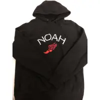 在飛比找蝦皮購物優惠-Noah Logo 帽T 黑