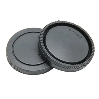 Camera Body Front+Rear Lens Cap For Sony A6300 A6000 A6400 A7R2 A7M3 ILDC Nex