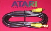 12Ft GOLD RCA Cable & GOLD RF Coax TV Adapter for Atari Computer 800XL XEGS XE