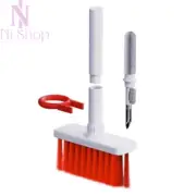 5-in-1 Keyboard Cleaning Brush Multifunctional Tool for Earbuds & Keycap Removal