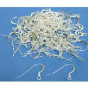 100 Sterling Silver Shepherd Hook Earrings 24 Gauge