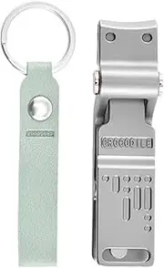 Wide Jaw Nail Clippers | Stainless Steel Ergonomic Lightweight Manicure Tool - Trim Fingernail Styling Tools, Portable Travel Scissors for Kids, Travel, Seniors