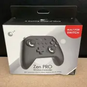 ZEN PRO Wireless Gaming Controller Nintendo Switch, PC & iOS Android Black