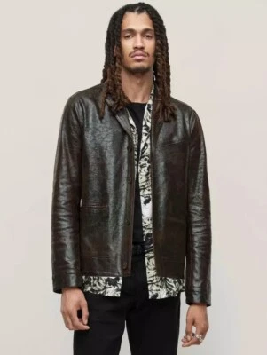 $2498 NWT New John Varvatos Collection Fresno Button Front Jacket EU 48 USA 38