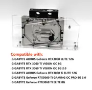 Granzon N-GV3060AORUS-X GPU Block For GIGABYTE AORUS RTX3060 TI ELITE/VISION 12G