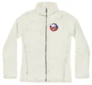 Outerstuff NHL New York Islanders Girls Time Honored Teddy Fleece Jacket, White
