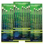Imperial Professional Chungking Hog Bristle Brush By Creative Mark - 3 Pack