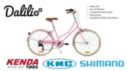 NIXEYCLES Dalili Girls 24 Inch Vintage Alloy Bicycle Retro Bike 24" Petite Cute