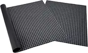 Coolinato Silicone Baking mat Set, 1 x 38 x 30 cm and 1 x 40 x 60 cm, Non-Slip Permanent Baking Film for ovens, Reusable Baking Paper, BPA-Free