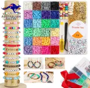 6600 Pcs Clay Beads for Bracelet Making Taylor Swift Merch Clay Beads