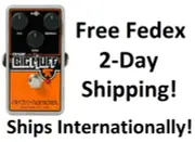 New Electro-Harmonix EHX Op-Amp Big Muff Pi Fuzz Guitar Effects Pedal