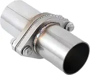 Jxsaboorle 2.5" OD Exhaust Flange Repair Pipe Kit.Stainless Steel Exhaust Welding Flange Quick Repair 2.5" OD Exhaust Flange With Gasket,Flange Bolt and Nut (OD 2.5'')