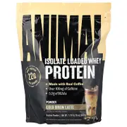 Animal, Isolate Loaded Whey Protein™ Powder, Cold Brew Latte, 1.19 lb (540 g)