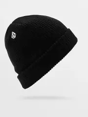 VOLCOM FULL STONE BLACK BEANIE