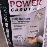 TEC Power Grout 550 - 7 lbs Stain Resistant & Fast Drying Formula (BRIGHT WHITE)