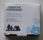 Retired Creative Memories Tent & Trees Border Maker Punch for BMC System NIB NLA