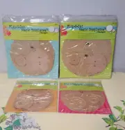 NEW OMNIGRID Flip-N-Cut Magic Templates, 4 sets, # 1,2,3,4, all NEW in Package!