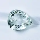 8.47 ct BEST GRADE LIGHT GREEN NATURAL AQUAMARINE / BERYL Gemstone - Pear Video