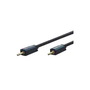 Clicktronic 1m Stereo 3.5mm Male to M Audio Connector/Cable Gold-Plated Adapter