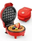 Mini Waffle Maker, Small Waffles Iron Keto Chaffles Single Compact Design Non...