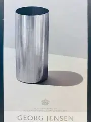 Georg Jensen Bernadotte Vase Medium Stainless Steel - BRAND NEW