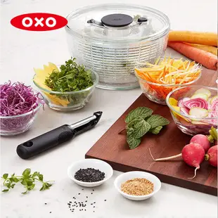 美國OXO 按壓式蔬菜香草脫水器(新版)(快)
