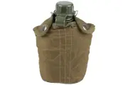 Cockatoo Camping Army Green 1qt Spill-Proof Water Canteen Container w/ Cover