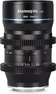 SIRUI 35mm Anamorphic Lens F1.8 1.33X APS-C Cinema Lens for M4/3 MFT (SR-35M)