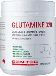 Gen-Tec Nutrition Glutamine Powder, 200 Grams