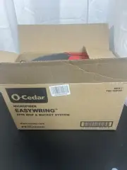 O-Cedar EasyWring Spin Mop & Bucket System with 4 mop heads