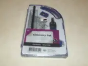 8 Piece School Maths Geometry Set - New