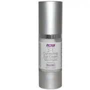 Now Foods, Solutions, 2 in 1 Correcting Eye Cream, 1 fl oz, 30 ml