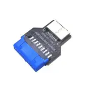 USB 3.0 Internal Header (19-Pin) to USB 3.2 Type-C (20-Pin) A Converter J