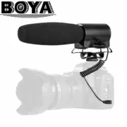 BOYA BY-DMR7 Camera-On Condenser Microphone with LCD Display Broadcast for DSLR