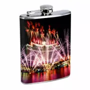 Las Vegas D2 8oz Stainless Steel Hip Flask