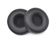 1 Pair of Replacement Soft Ear Pads Cushion Cover for Synchros E40BT E40 - Black