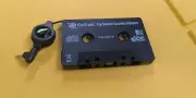 Retrak Retractable Cord Cassette Adapter for Car Truck Stereo with built in mic