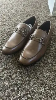 Unlisted Kenneth Cole Mens Stay Loafer Cognac Loafers 12