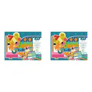 28pc Djeco Neat But Fun Drawing w/ Stencils Activity Art/Craft Kit Kids 3y+