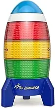 Ted Kangaroo Countdown Timer! Blast Off Visual Timer for Kids with Audio Rocket, 0-24 Hour Countdown, Memory Function, Red Yellow Green Light, Easy Setup, Battery Operated for Classroom and Home Use