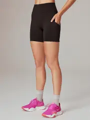 Running Bare Seamless Bike Shorts. Womens Gym Shorts