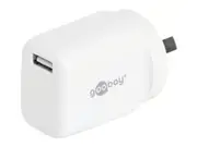 Goobay Wall Charger ANZ 10W USB-A - White