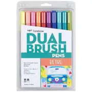 Tombow Dual Brush Pen Retro 10 Pack