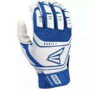 Easton Walk-Off Power Leverage Baseball Batting Gloves Size Small Blue/White