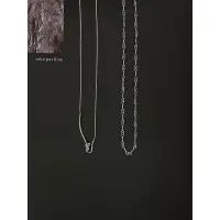 在飛比找蝦皮購物優惠-INSSEUN 925純銀 silver 細緻繩結鎖骨項鍊