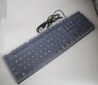 在飛比找Yahoo!奇摩拍賣優惠-*蝶飛* 鍵盤膜 桌上型 鍵盤保護膜 防塵套 適用於 雷蛇 