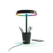 Umbra Cup Smart Lamp with Over 16 Million Colors and Nanoleaf App Support Black